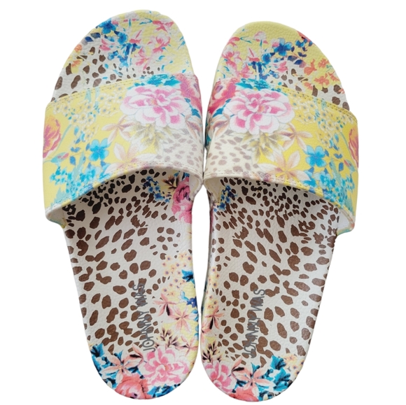 Johnny Was Shoes - Johnny Was Wildflower Poolslide